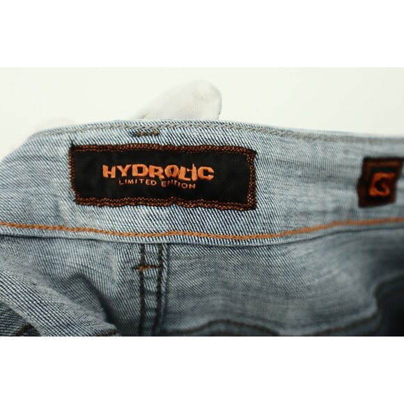 Limited Edition Mens Denim Jeans W34 L32 Medium Wash Zip Fly Cotton Durable Casu - Picture 2 of 12